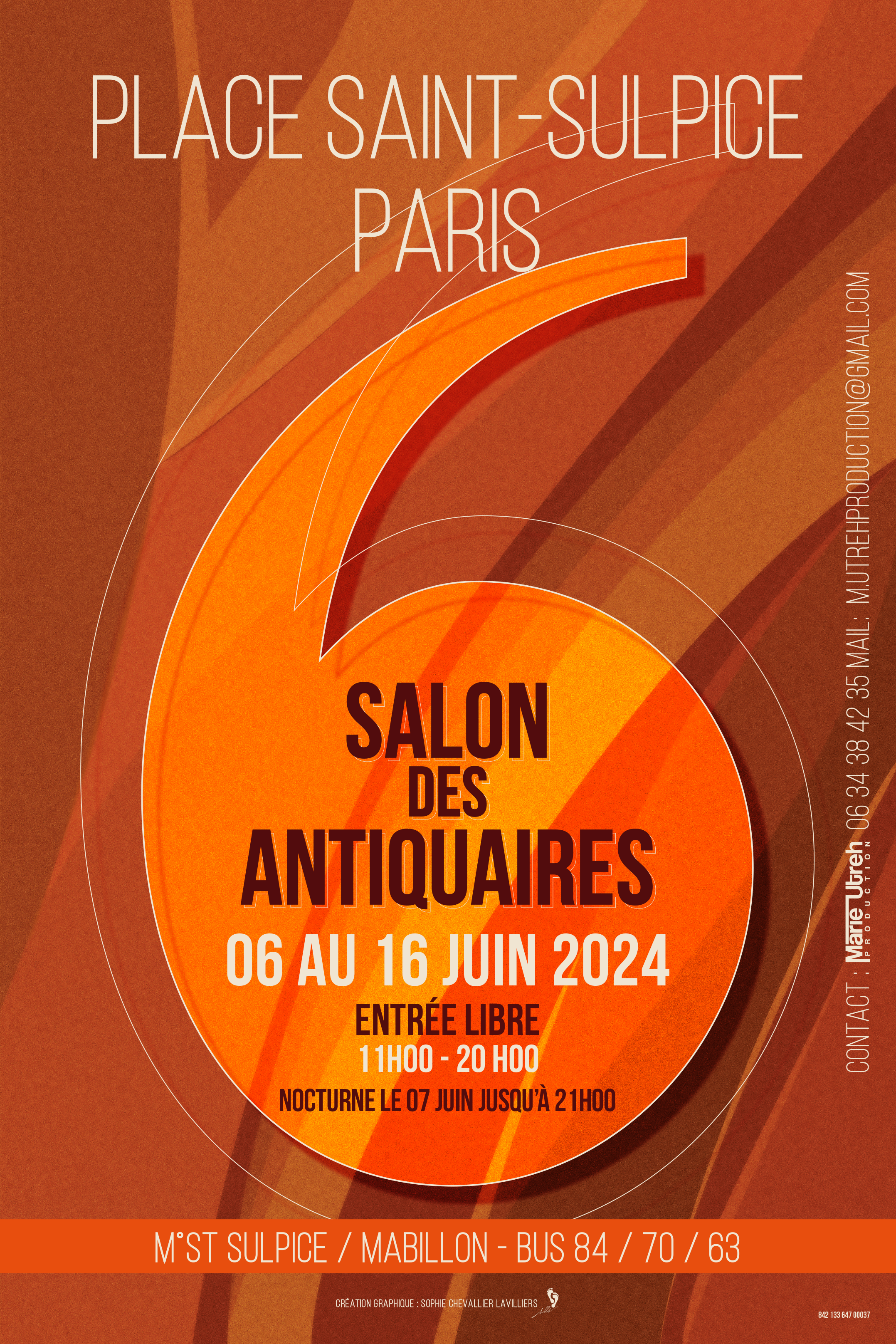 Salon Antiquaires Foire Saint Sulpice Paris 2024